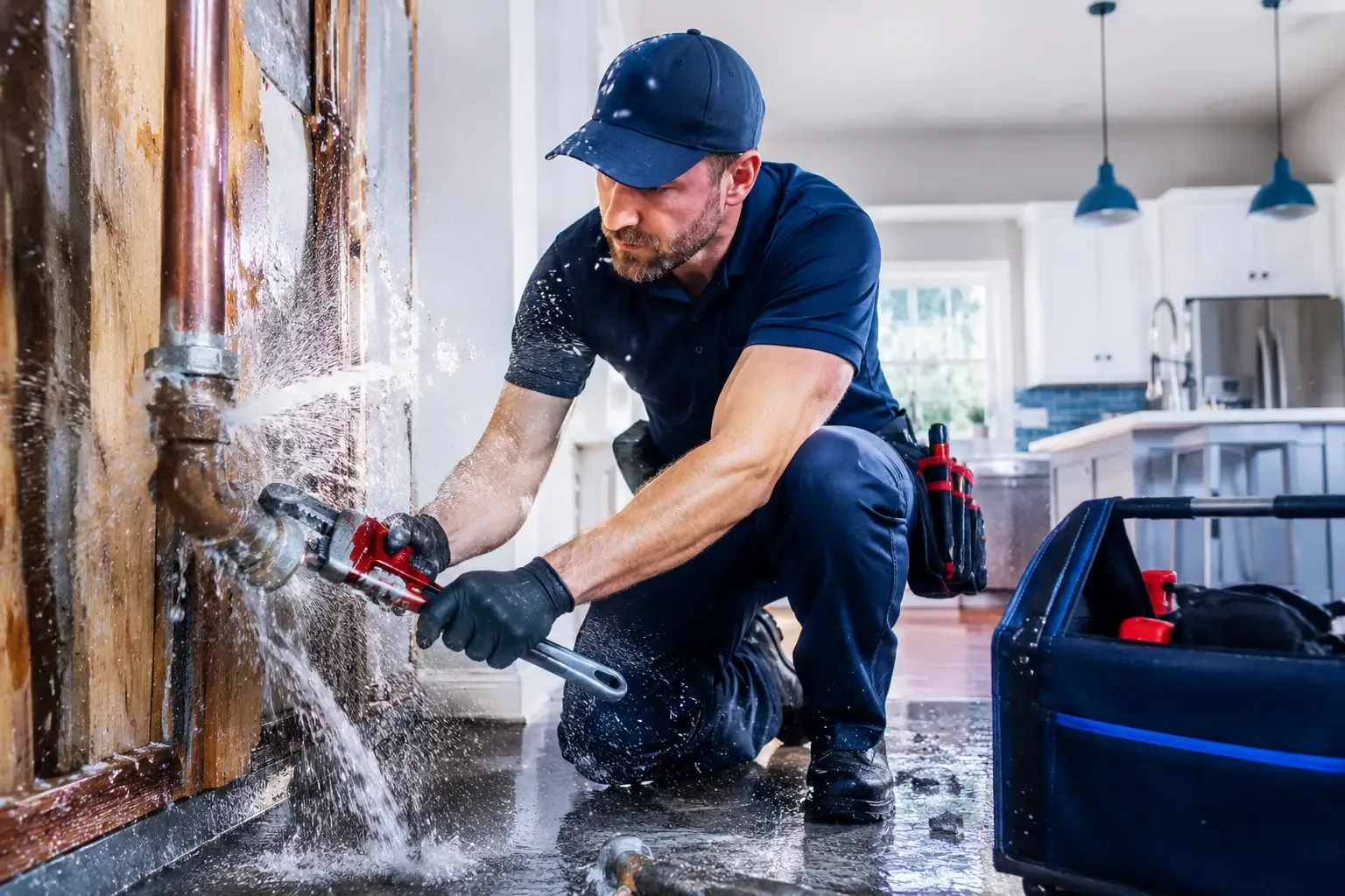 Local emergency pipe repair professionals in Harrisonville, PA